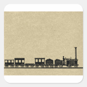 Stickers Train vintage