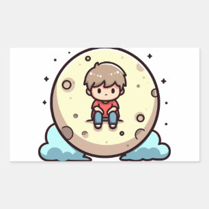 Stickers transpirer gros petit pêche