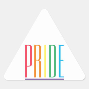 Stickers triangle PRIDE