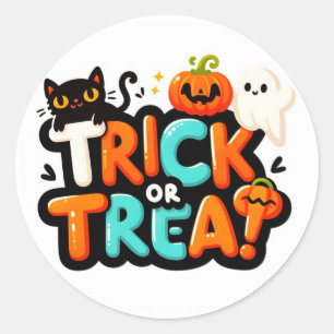 Stickers Trick ou Treat