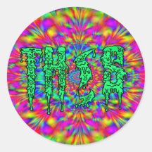 Stickers Trippy TH!S Grime Logo
