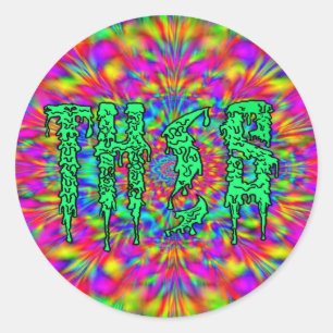 Stickers Trippy TH!S Grime Logo