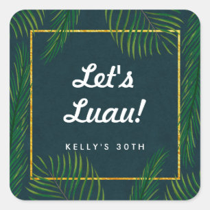 Stickers Tropical Luau