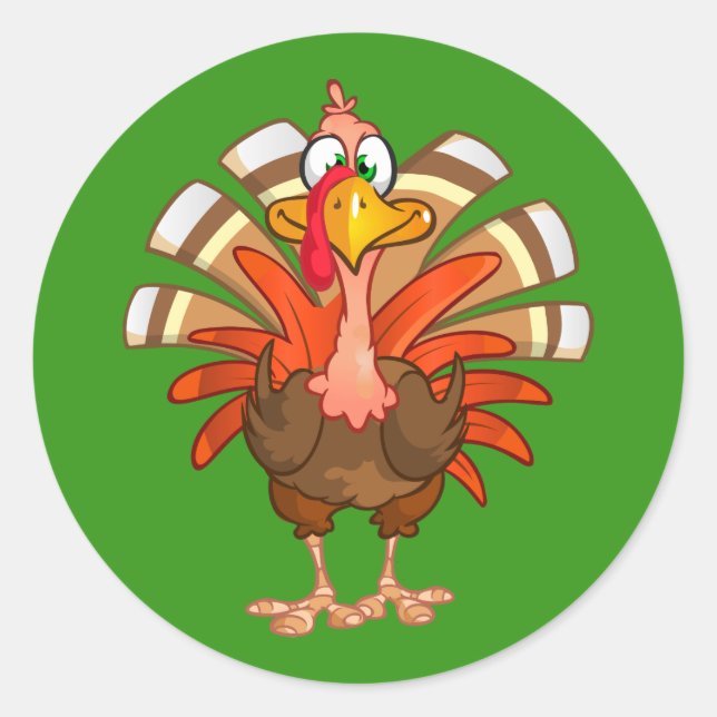 Stickers Turquie Animée (Devant)