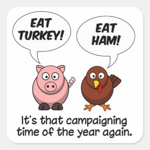 stickers Turquie & jambon