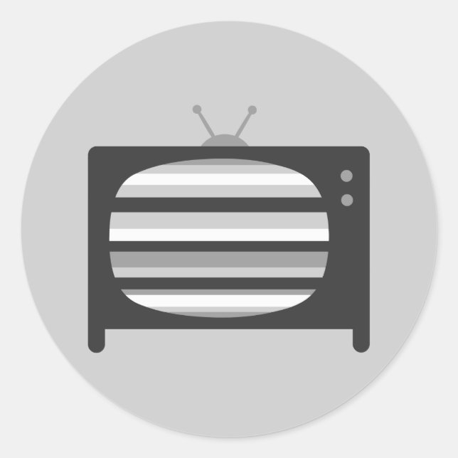 Stickers TV rétro (Devant)