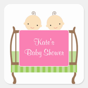 Stickers Twin Pink Crib