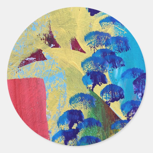 Stickers und Siegel in einem anderen Weltdesign (Vorderseite)