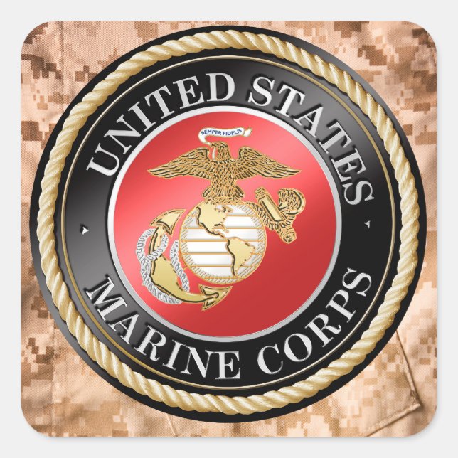 Stickers USMC (Devant)