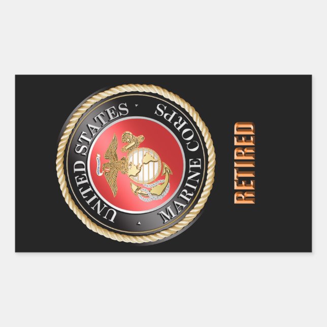 Stickers USMC (Devant)