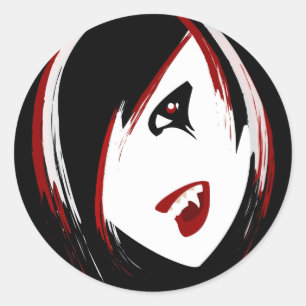Stickers Vampire Girl