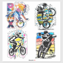 Stickers Vélo Bmx - Stickers Vinyl Bmx