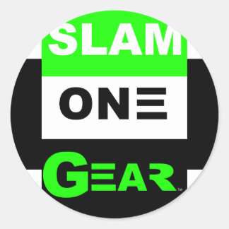 Stickers vert SLAM ONE GEAR