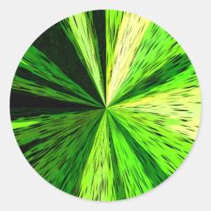 Stickers verts Zoom vert