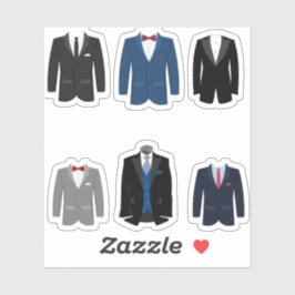 Stickers Veste Tuxedo