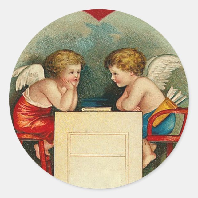 Stickers vintages de la Saint-Valentin (Devant)