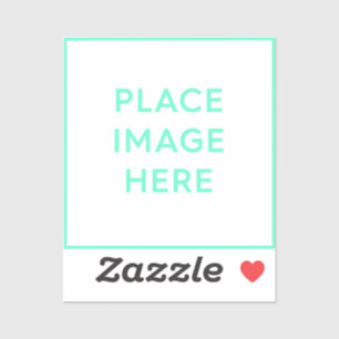 Stickers Vinyl Minuscule 2" x 2"