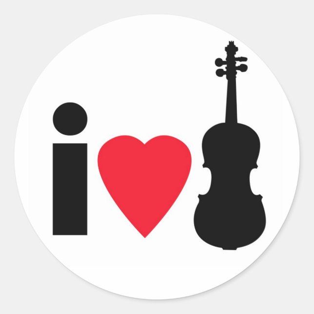 Stickers Violon (Devant)