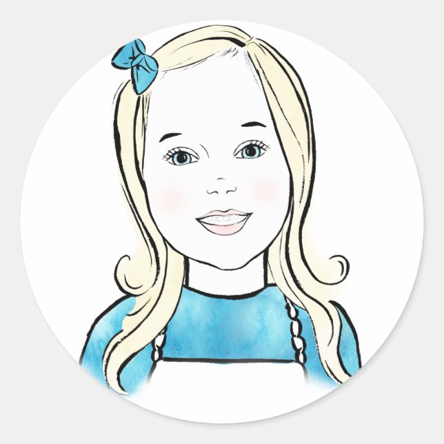 Stickers Visage Baby (Devant)