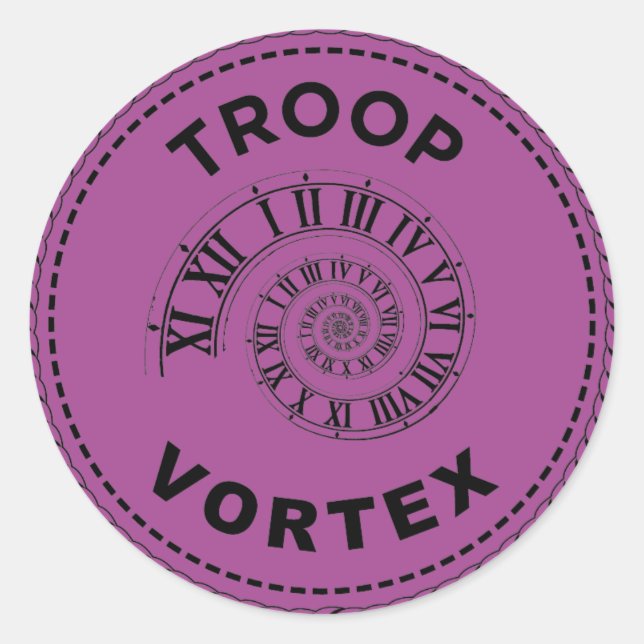 Stickers Vortex Troop IGGPPCamp 2023 (Devant)