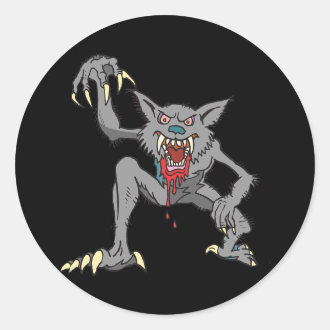 Stickers Werewolf/Sceau d'enveloppe (Devant)
