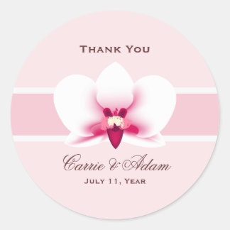 Stickers White Orchid Favoriser