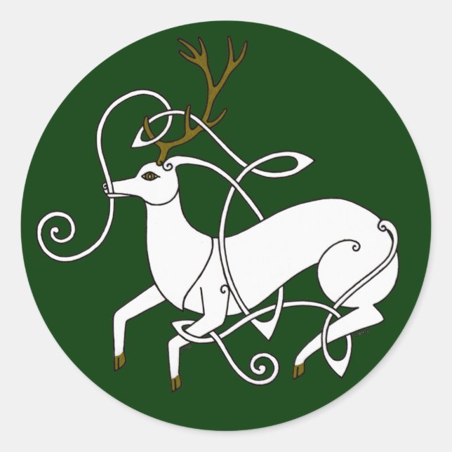 stickers White Stag (Devant)