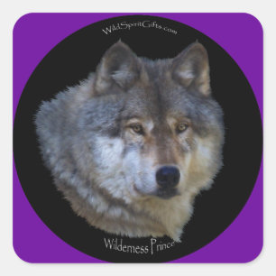 Stickers WILY GRAY WOLF
