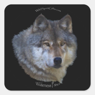 Stickers WILY GRAY WOLF