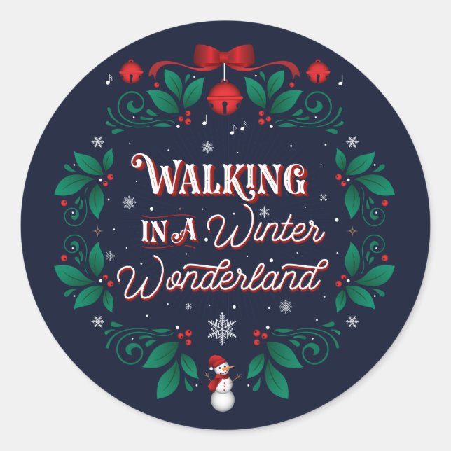 Stickers Winter Wonderland (Devant)