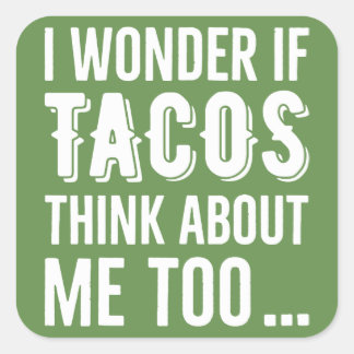 Stickers Wonder Tacos Denken