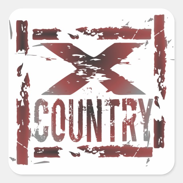Stickers XC cross-country (Devant)