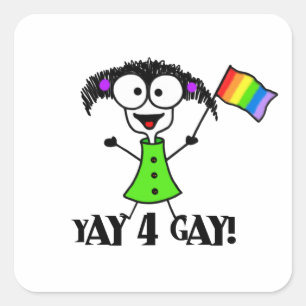 Stickers Yay 4 Gay