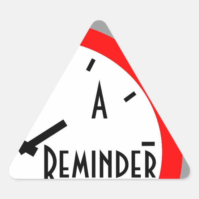 Stickers Zeitplan Ernennung Erinnerung Retro Uhr (Vorderseite)