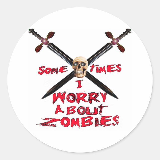 Stickers Zombie (Devant)