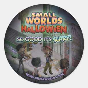 Stickers Zombie Halloween Small Worlds