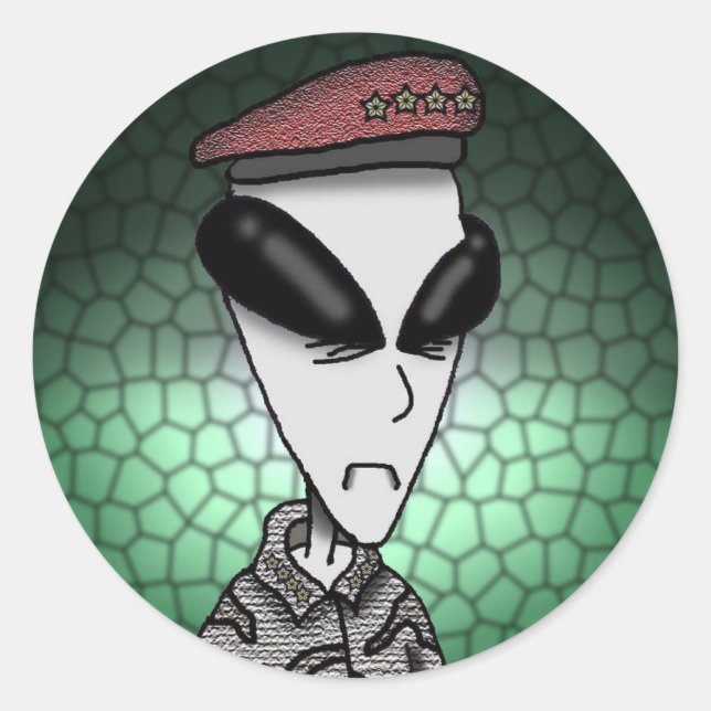 Stickers - Zone 51 General Borex (Devant)