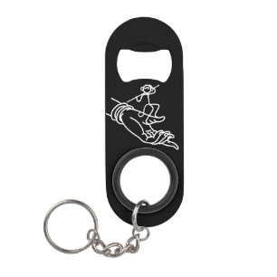 Stickman / Affenkönig (2) Mini Flaschenöffner