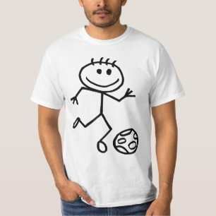 Stickman Fußball T-Shirt