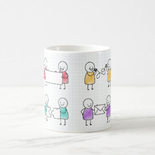 Stickman Stickman Ensemble de Mug Café