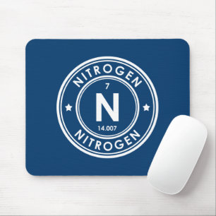 Stickpad Stickstoff Element Blau Mousepad