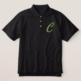 Sticky Monogram Letter C Initial