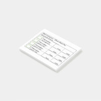 Sticky Notes - zum Versenden