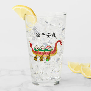 Sticky Rice Dumpling auf Dragon Boat Festival Glas