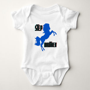 Stiefbruder Pferdezucht Baby Strampler