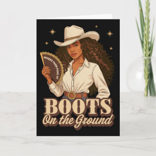 Stiefel Am Boden Juneteenth Cowgirl Wo Sind Die Karte