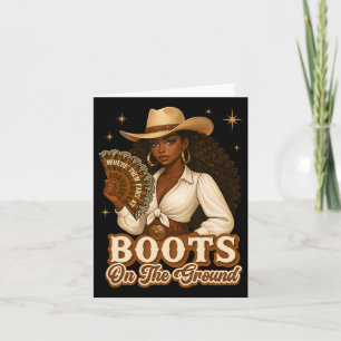 Stiefel Am Boden Juneteenth Cowgirl Wo Sind Die  Karte