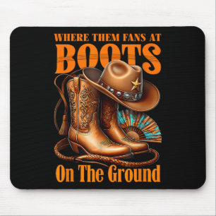Stiefel Am Boden Juneteenth Cowgirl Wo Sind Sie Mousepad