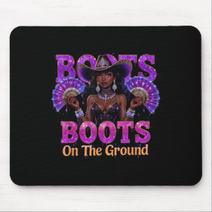 Stiefel auf dem Bodner Cowboy Linedance Western Mousepad