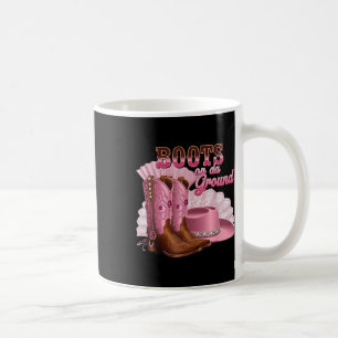 Stiefel auf dem Bodner Cowboy Western Cowgirl Ich Kaffeetasse